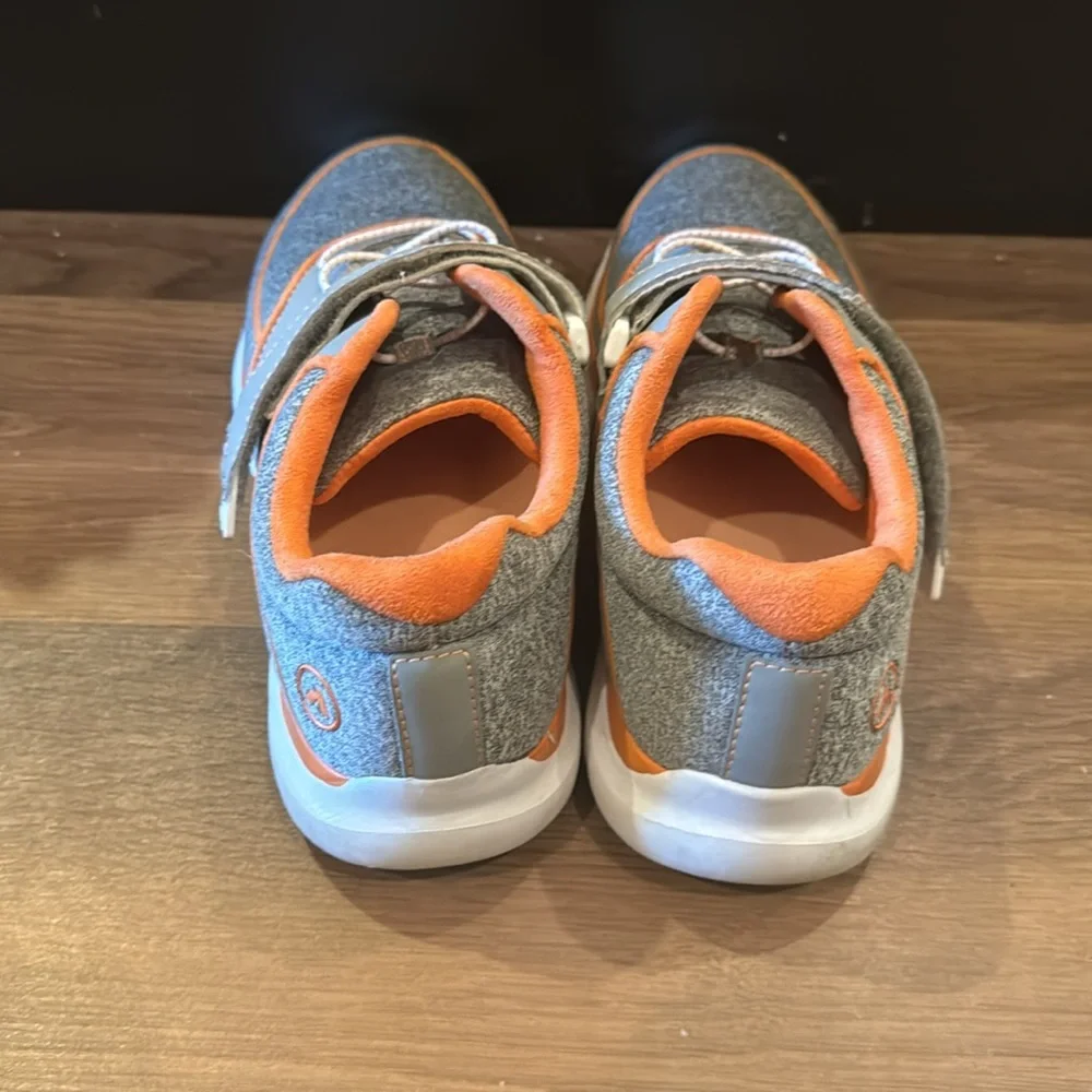 Anodyne No. 45 Sport Jogger Diabetic Shoes Women's Size 8.5M Orange/Gray - Picture 4 of 5